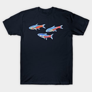 Neon tetra fish T-Shirt